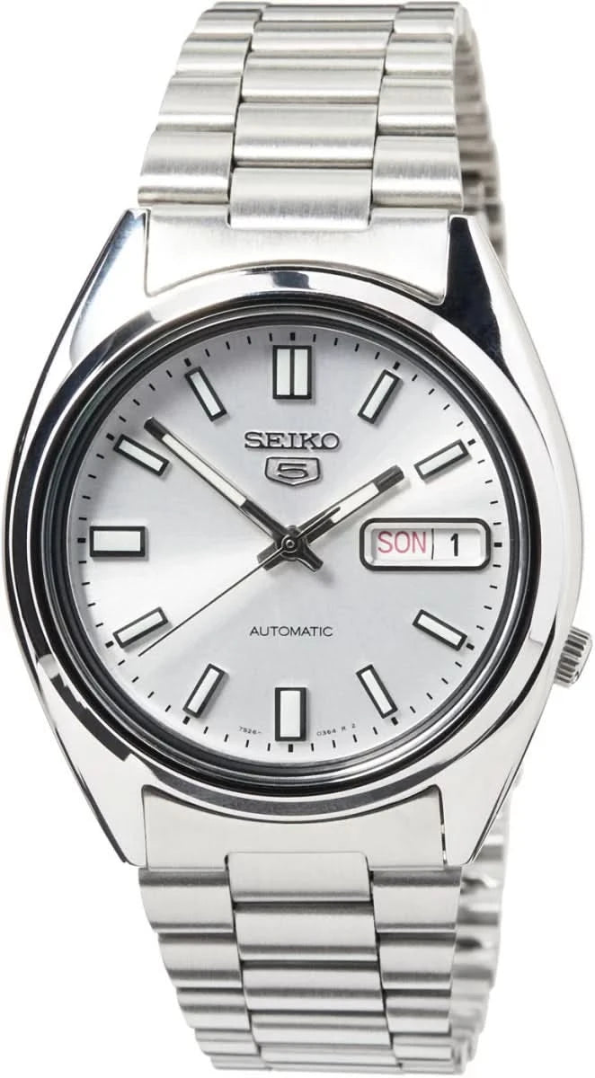 Seiko 5 SNXS73K1 Men's Watch • Automatic Movement • Day-Date Display
