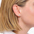 Ear studs with white zirconia stone in brilliant cut - Thomas Sabo model: H2301-051-14