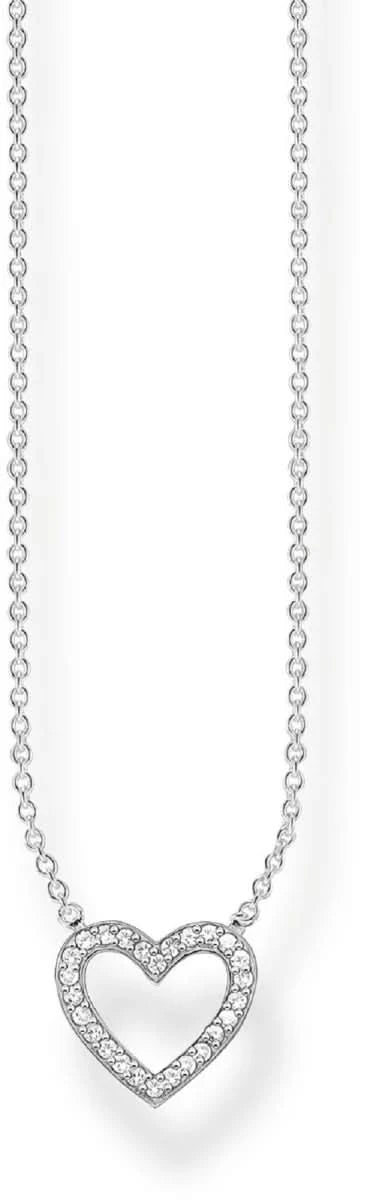 Heart Pendant Necklace - 925 Sterling Silver