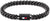 Men's Black Stainless Steel Braided Bracelet - Tommy Hilfiger Model: 2790649
