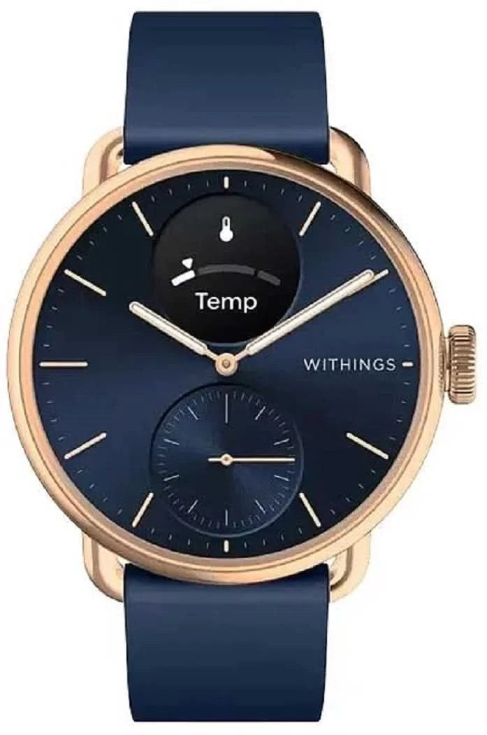 Withings ScanWatch WITHINGS-SCANWATCH Hybrid Smartwatch • ECG & SpO2 Sensor • Sapphire Glass