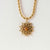 Stainless Steel Necklace - Sunflower - Holzkern Model: 9010631025281