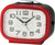 Seiko Analog Alarm Clock 13 cm Plastic Black • Sweeping Second Hand • Snooze & Light