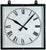 GER-Technik Wall Clock 50 cm Ø Metal • Radio-Controlled Precision • Robust Steel Casing