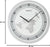 Seiko Wall Clock 36.1x36.1x3.9 cm Plastic • Silent quartz movement • World map design