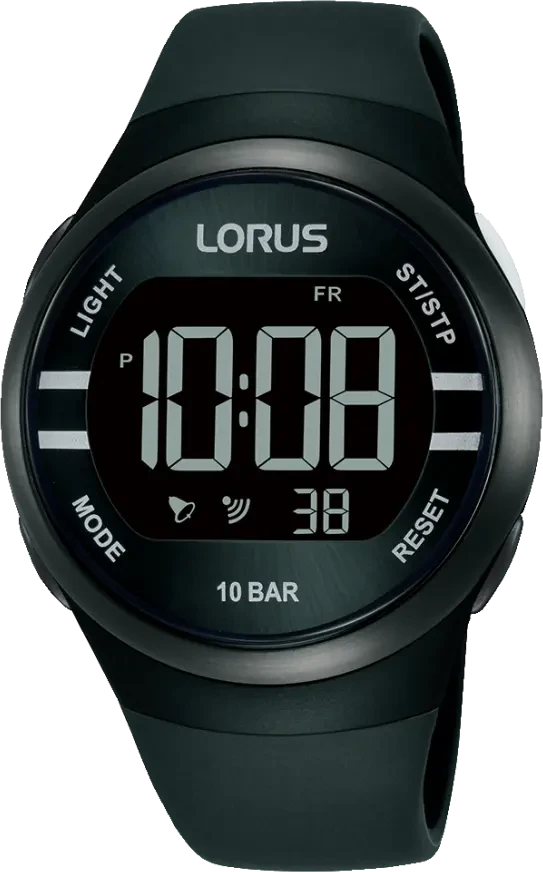 Lorus LORUS-R2333NX9 Unisex Watch • Digital Display • Precise Quartz Movement
