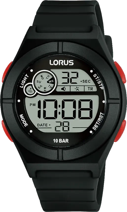 Lorus R2363NX9 Boys' Watch • 10 Bar Water Resistant • Chronograph & Alarm