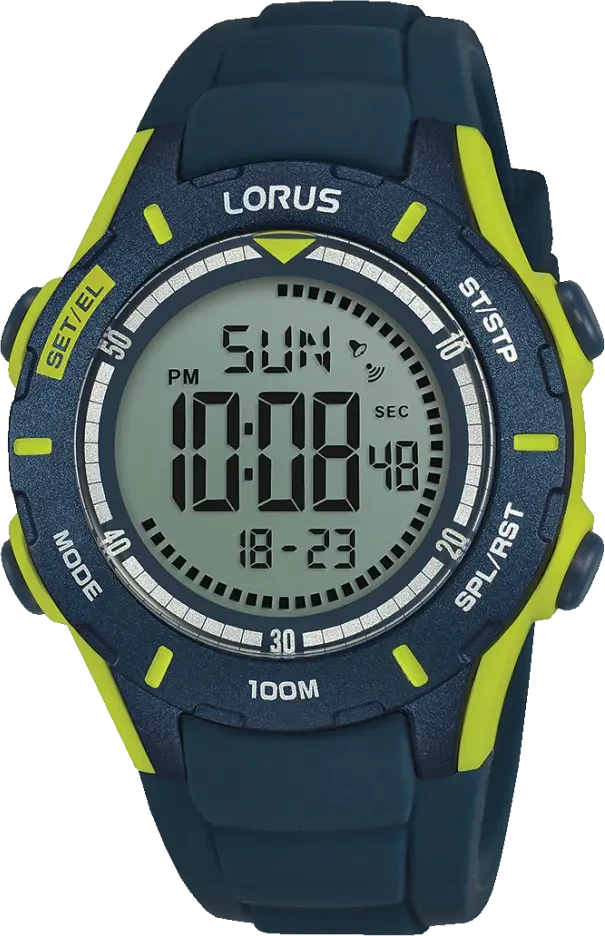 Lorus R2365NX9 Boys' Watch • Digital • 10 bar Water Resistant