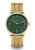 Sternglas Naos Automatik 38mm Herren • Bauhaus-Automatikuhr in Gold • Gewölbtes Saphirglas