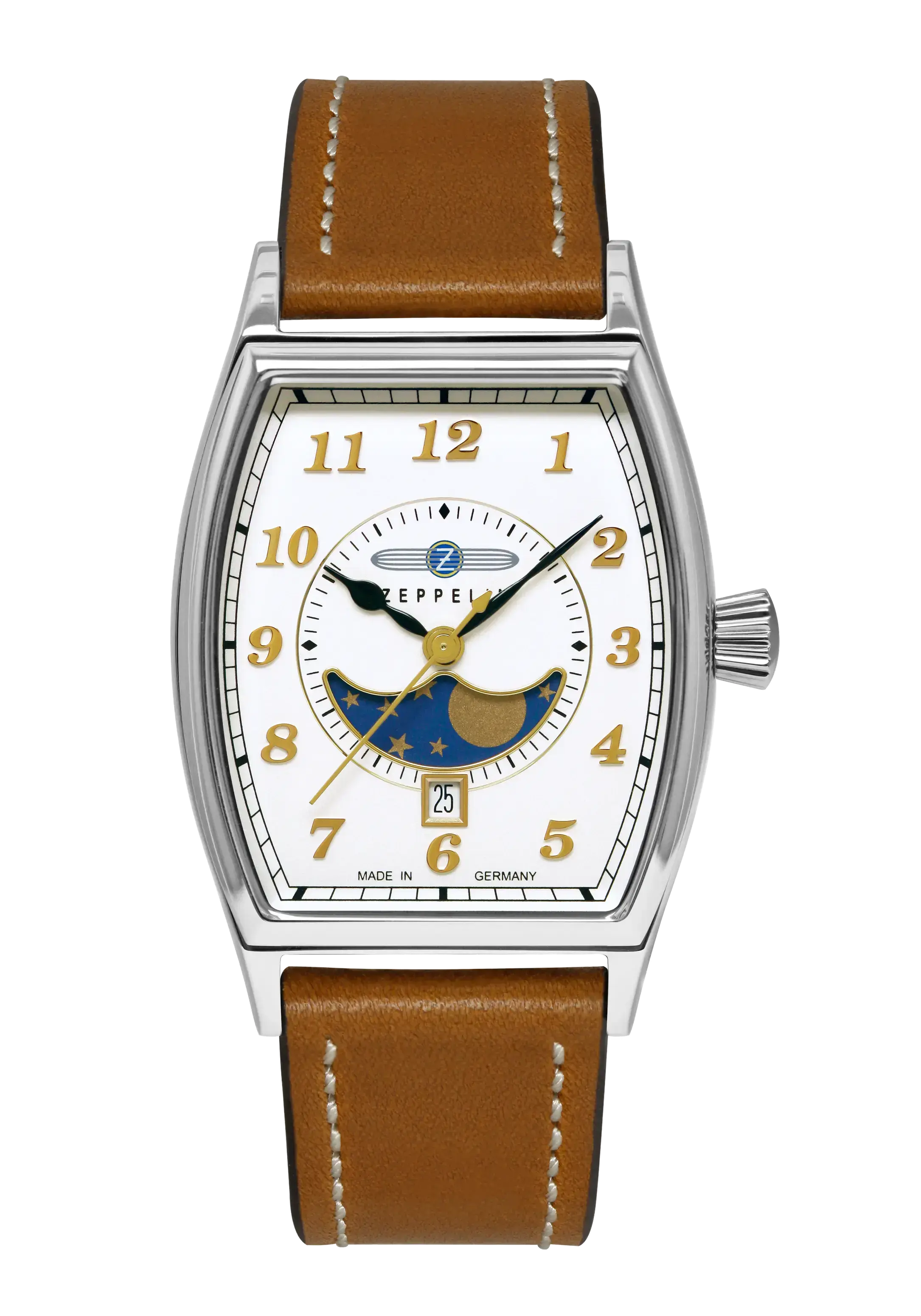 Zeppelin Metropolis Ladies Mondphase 8337-1 Damen • Schweizer Quarzwerk • Mondphasenanzeige