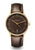 Sternglas Naos Edition Heritage Espresso Bridle Herren Armbanduhr • Bauhaus-Design • Lederarmband