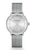 Sternglas Naos XS Elyra Damen Armbanduhr Silber • Minimalistisches Bauhaus-Design • Quarzwerk