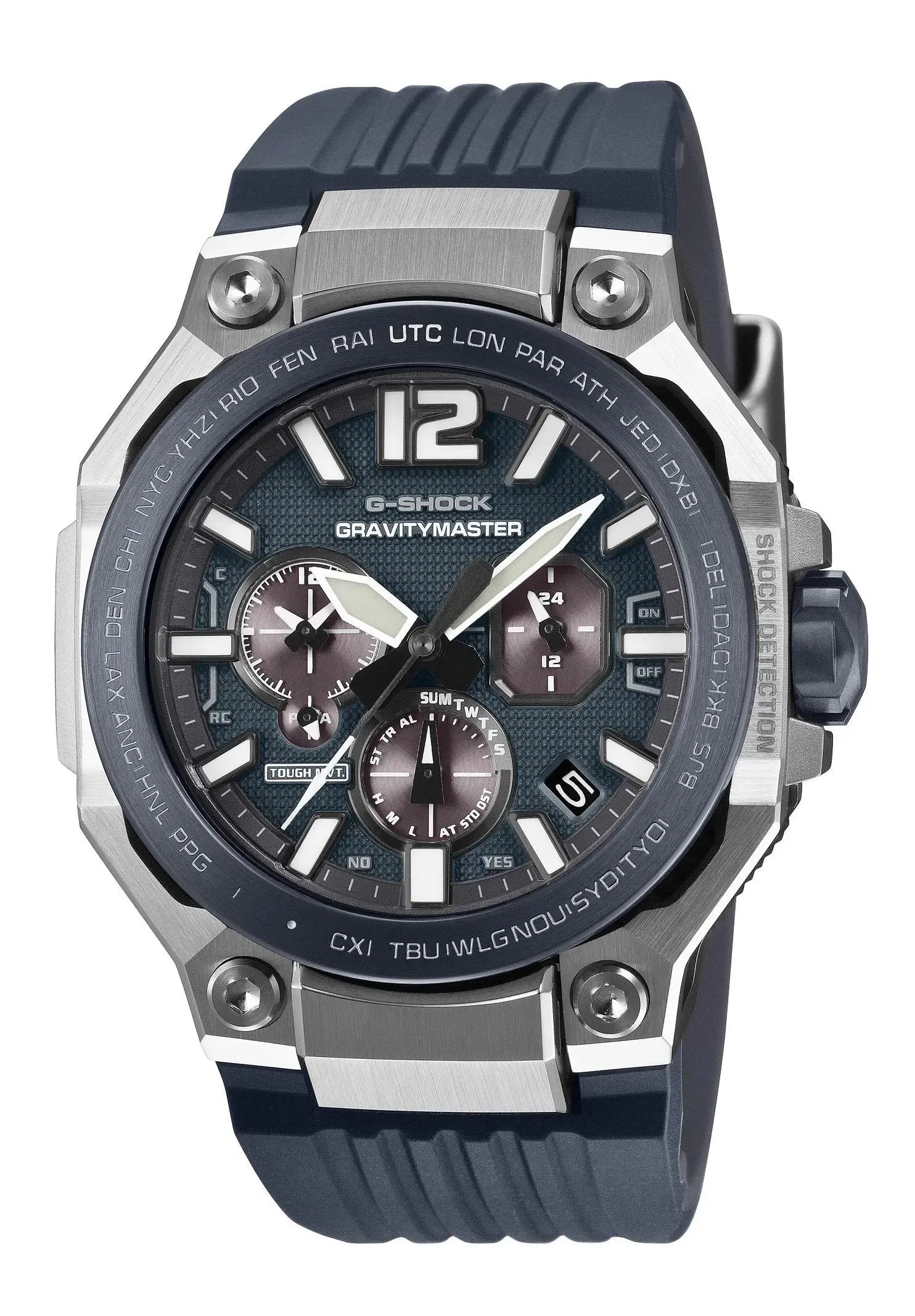 Casio Gravitymaster GWR-B3000A-2AER Herren Armbanduhr Blau • Saphirglas • Solar & Bluetooth