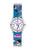 Scout Girls Team 280393035 Mädchen Armbanduhr Blau-Pink • Fußball-Motiv • Mineralglas