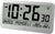 JVD Modern Digital Radio Alarm Clock 20.2 cm Plastic • Radio-Controlled • Temperature Display