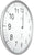 JVD Wall Clock 33 cm Ø Plastic • Modern Radio Clock • Easy to Read