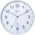 JVD Wall Clock 33x33x3.5 cm Metal • Radio Controlled • Arabic Numerals
