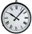 GER-Technik Wall Clock 50 cm Ø Metal • Radio-Controlled • Robust Design