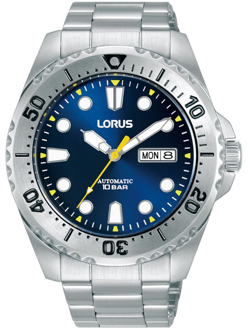 Lorus Sports RL473BX9 Herren Armbanduhr • Automatikwerk • Drehbare Lünette