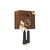 Rombach & Haas KUBUS CUBK3-10 Wall Clock Brown/Natural • Mechanical 8-Day Movement • Hand-Carved Wooden Cuckoo