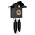 Rombach & Haas LIFE SK34-2 Wall Clock Black • Mechanical 8-Day Movement • Original Black Forest Cuckoo Clock