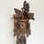 Rombach & Haas TRADITION 4560-N Wall Clock Dark Wood • Mechanical 8-Day Movement • Hand-Carved Owl Clock