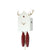 Rombach & Haas Style OD34HG-1/3 Wall Clock White • Mechanical 8-Day Movement • Original Black Forest Cuckoo Clock