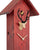 Rombach & Haas Classic SLM3H-3 Wall Clock Natural Wood/Red • Mechanical 8-Day Movement • Original Black Forest Cuckoo Clock