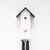 Rombach & Haas Classic SL35-1 Wall Clock White • Mechanical 8-Day Movement • Original Black Forest Cuckoo Clock