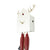 Rombach & Haas Style OD34HG-1/3 Wall Clock White • Mechanical 8-Day Movement • Original Black Forest Cuckoo Clock