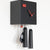 Rombach & Haas KUBUS CU34-2 Wall Clock Black • Mechanical 8-Day Movement • Original Black Forest Cuckoo Clock