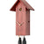 Rombach & Haas Classic SLM3-3 Wall Clock Red • Mechanical 8-Day Movement • Hand-Carved Cuckoo