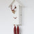 Rombach & Haas Classic SL35 H-1/14/3 Wall Clock White/Gold/Red • Mechanical 8-Day Movement • Original Black Forest Cuckoo Clock