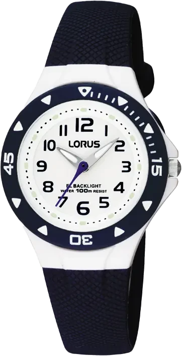 Lorus Young RRX43CX9 Children's Watch • 10 Bar water resistant • Rotating bezel