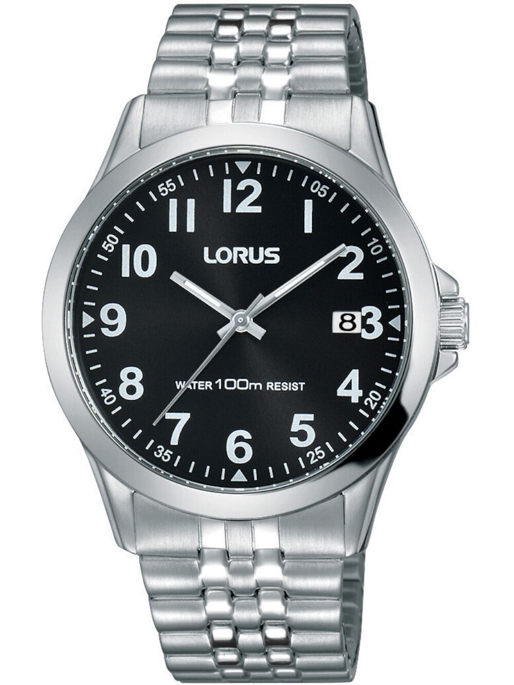 Lorus RS971CX9 Herren Armbanduhr • Mineralglas • Verschraubte Krone