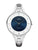 UMR Ruhla RUHLA-Style RS21115 Damen Armbanduhr Weiß-Blau • Miyota Quarzwerk • Swarowski-Steinchen