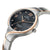 UMR Ruhla RUHLA-Style RS42443 Damenuhr Bicolor • Titan-Halbspangenband • Swarovski Steinchen