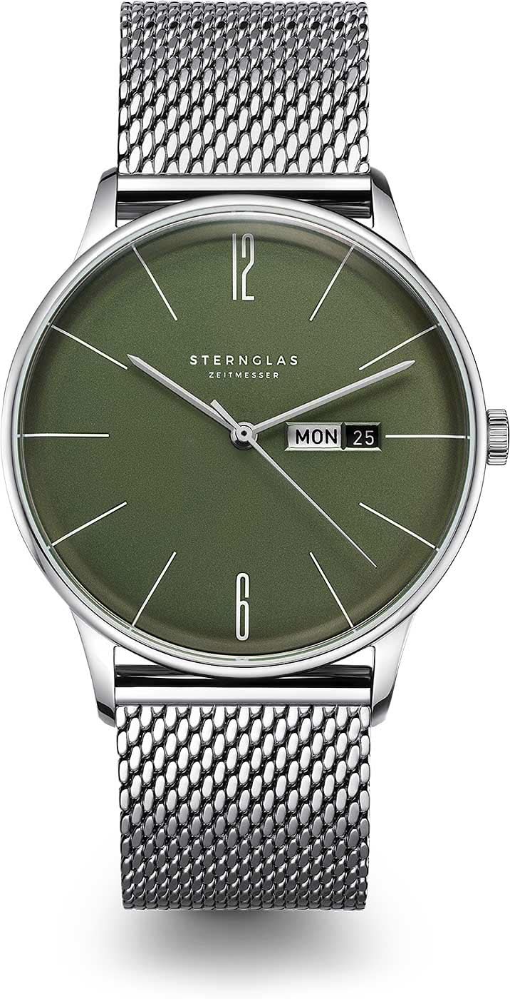 Sternglas Berlin s01-be08-mi04 Men's Watch • Bauhaus Design • Sapphire Crystal