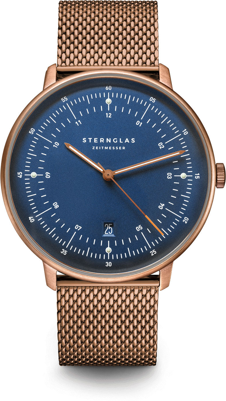 Sternglas Hamburg S01-HH27-MI11 Men's Watch • Bauhaus • Sapphire