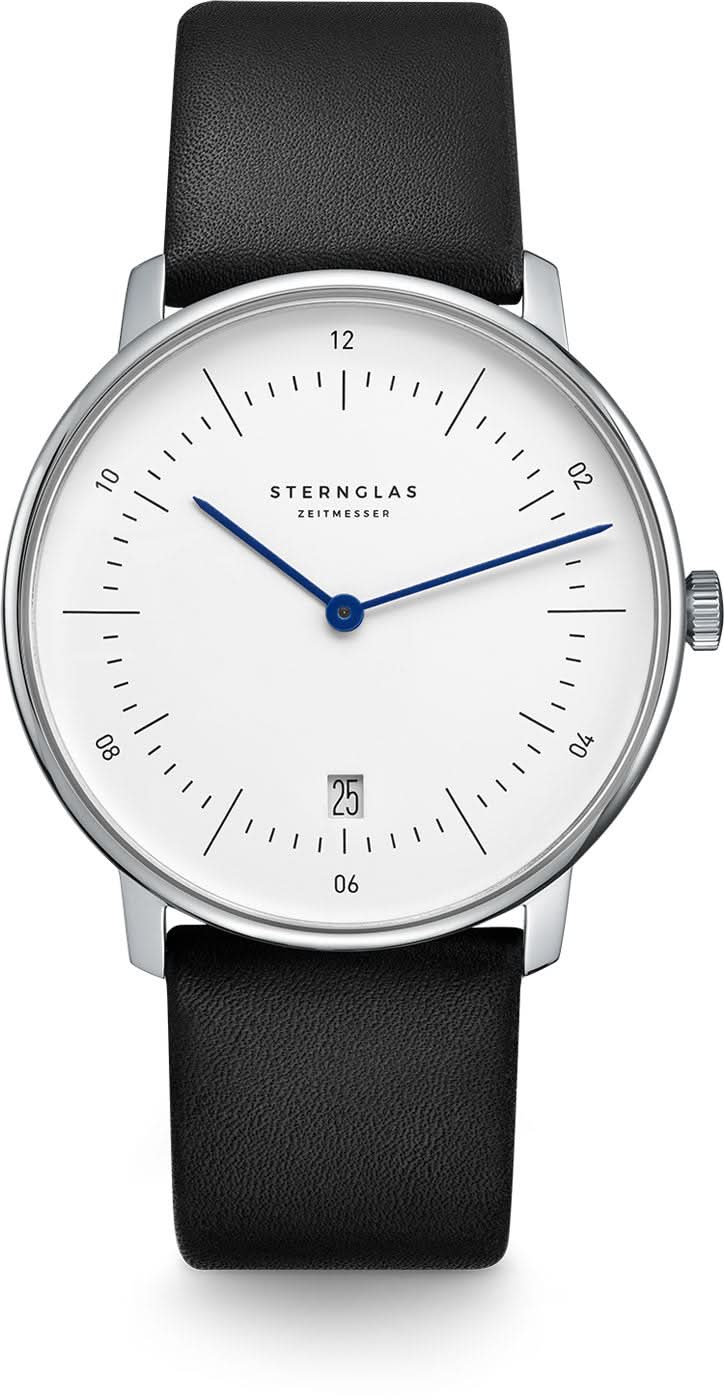 Sternglas Naos S01-NA01-PR07 Men's Watch • Bauhaus • Sapphire Crystal