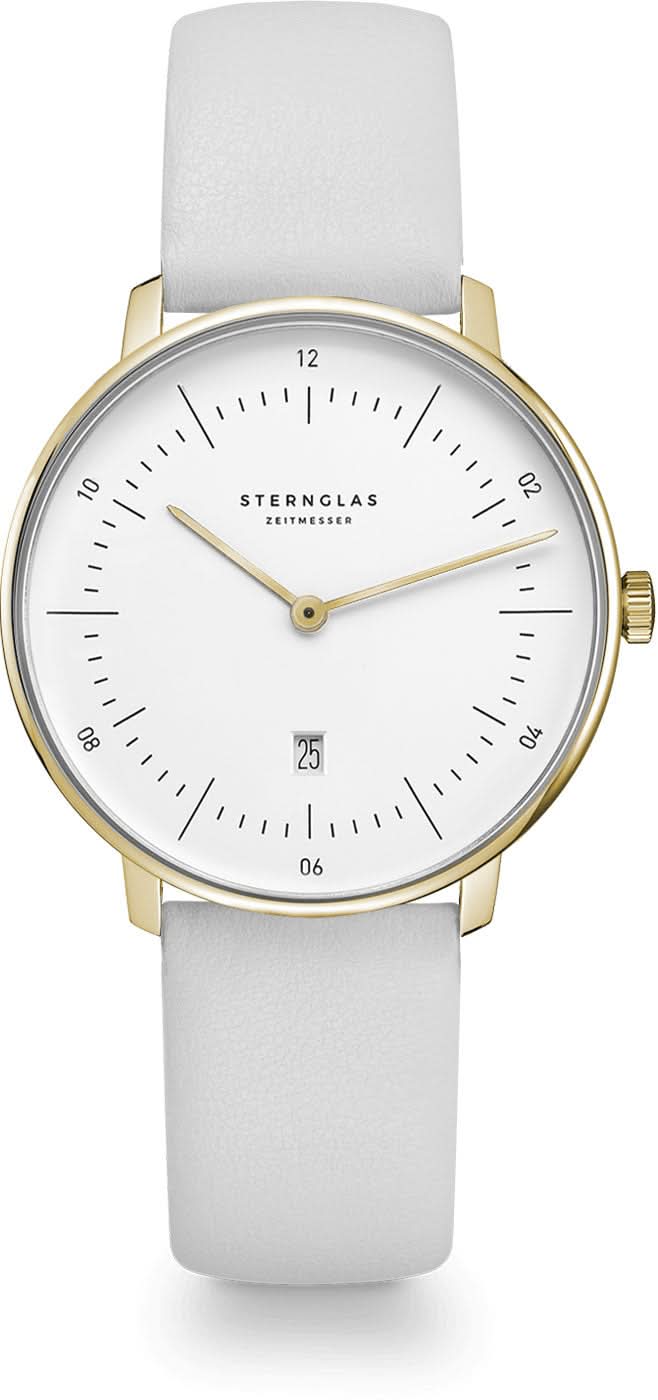Sternglas Naos XS S01-ND02-KL13 Women's Watch • Bauhaus Design • Sapphire Crystal