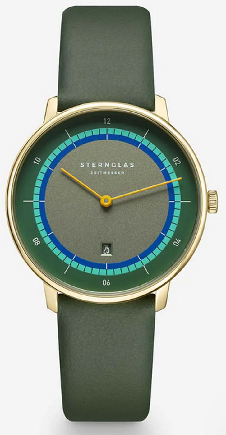 Sternglas Naos XS S01-NDA22-KL09 Women's Watch • Bauhaus Design • Sapphire Crystal