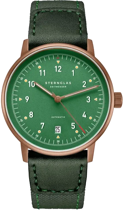 Sternglas Lumatik S02-LMR19-NY07 Men's Watch • Bauhaus Design • Sapphire Crystal
