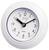 JVD Wall Clock 25.5x25.5x5 cm Plastic • Silent Quartz Movement • Modern Design