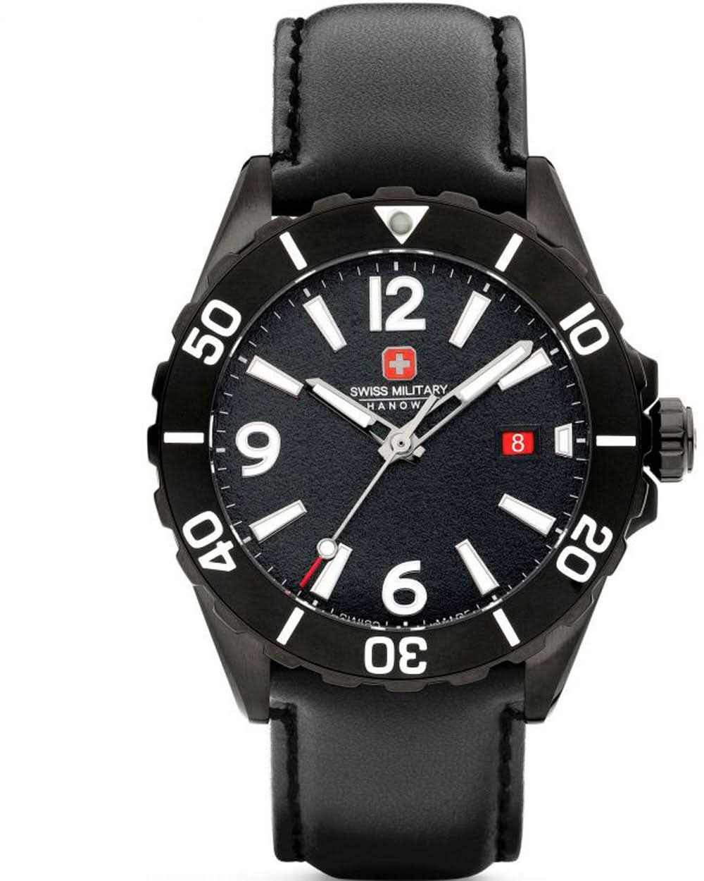 Swiss Military Hanowa Carbon Peak SMWGB0000230 Men's Watch • Sapphire Crystal • 10 ATM