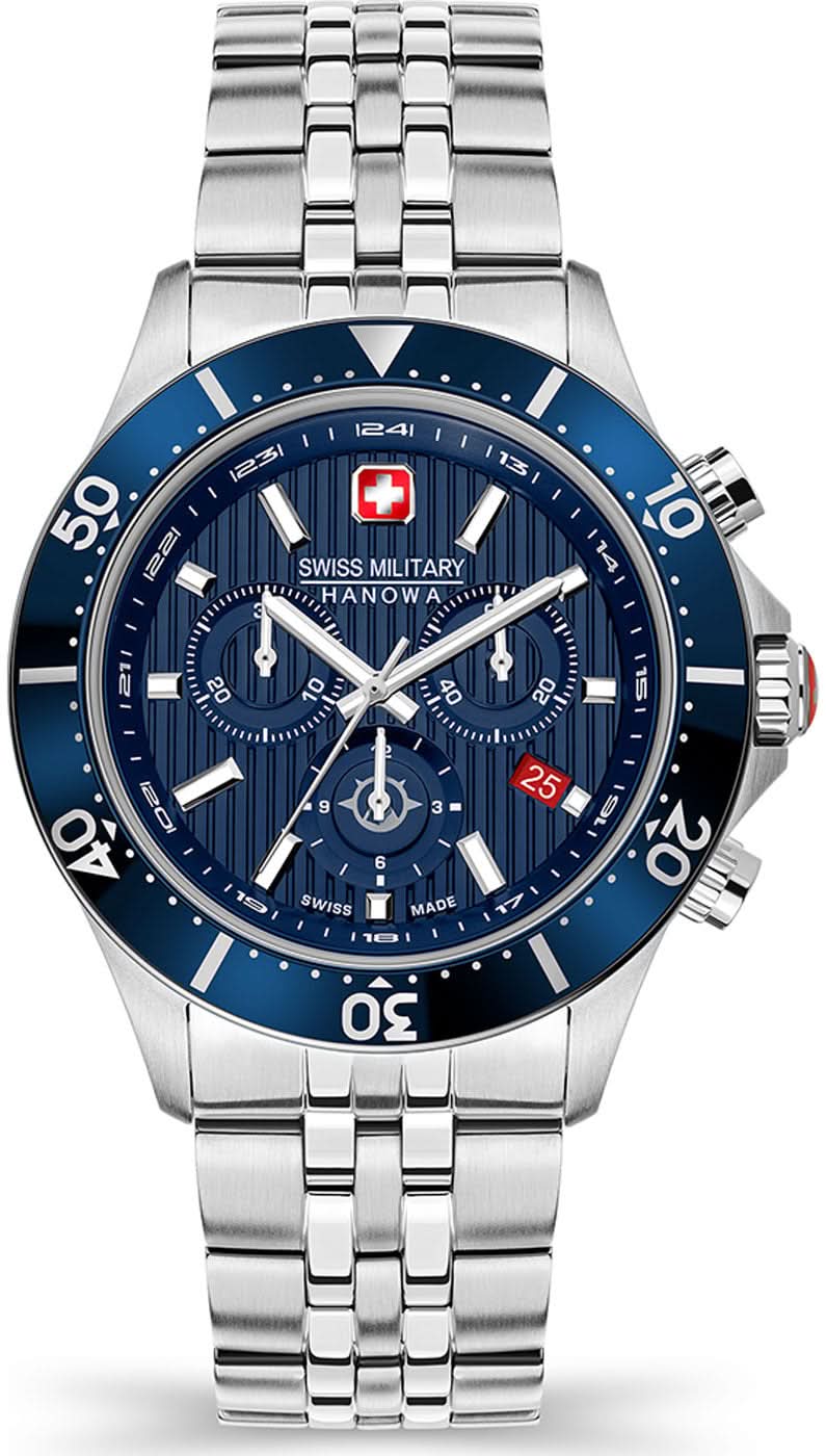 Swiss Military Hanowa Flagship X Chrono SMWGI2100703 Men's Watch • Swiss Made • Sapphire Crystal