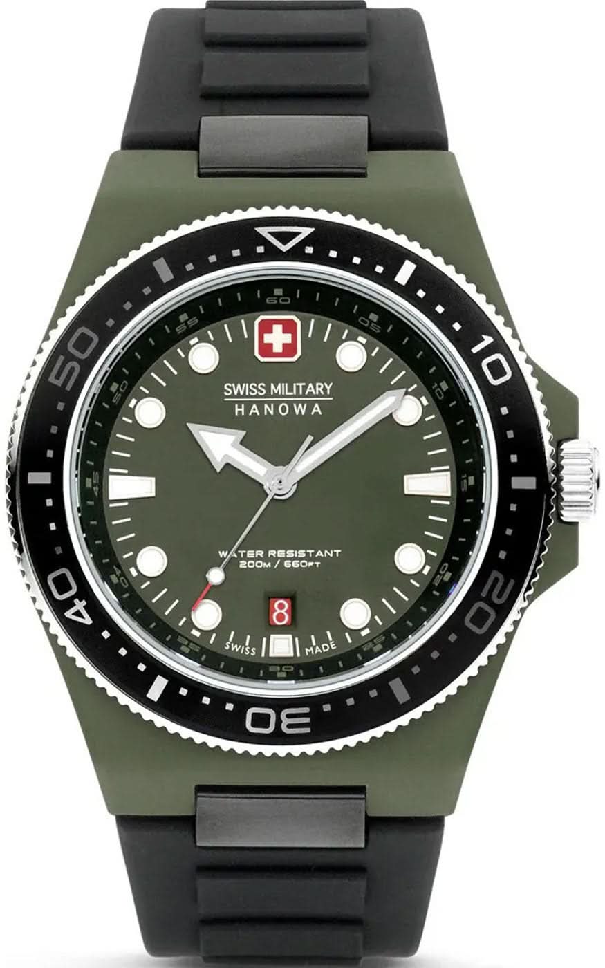 Swiss Military Hanowa Pioneer SMWGN0001181 Men's Watch • Sapphire Crystal • 10 ATM