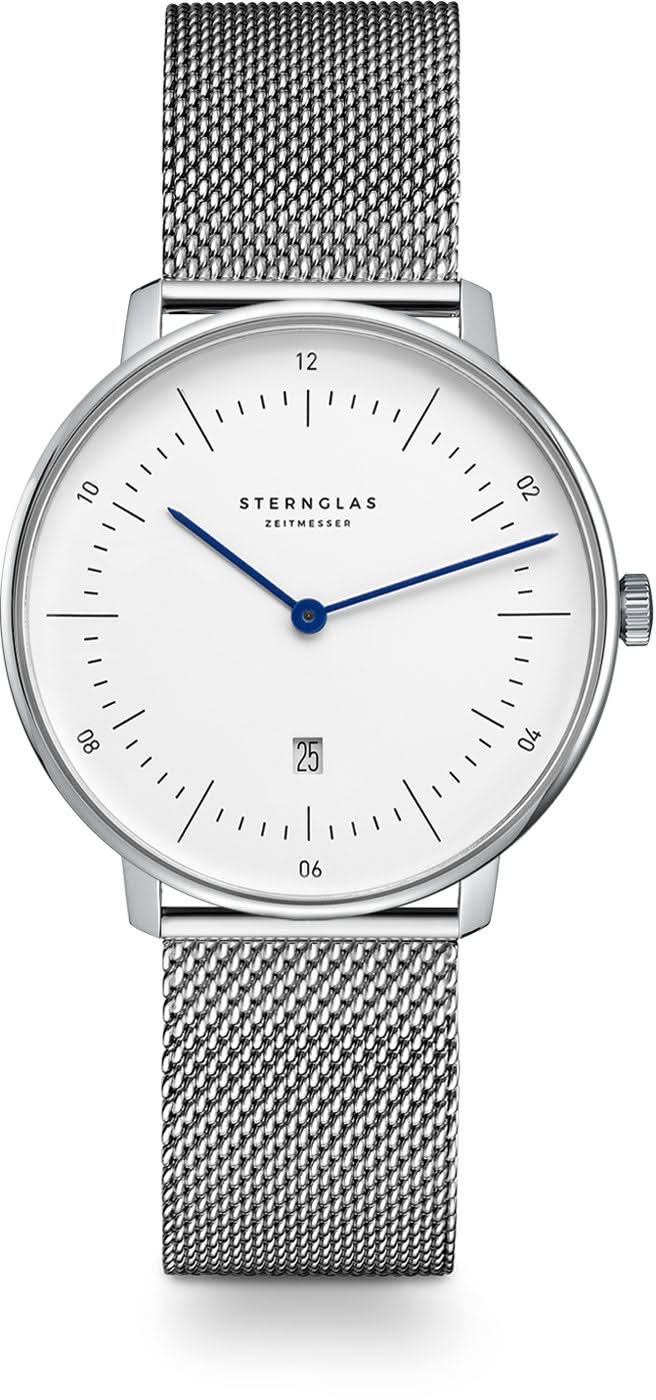 Sternglas Naos XS s01-nd01-mi01 Women's Watch • Bauhaus Design • Sapphire Crystal