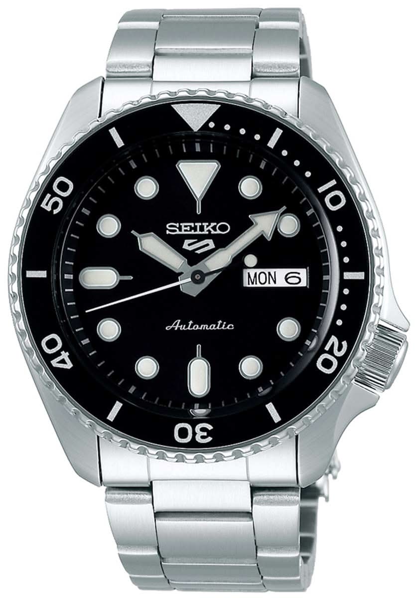 Seiko 5 Sports SRPD55K1 Men's Watch • 4R36 Automatic Movement • 10 bar Water Resistance