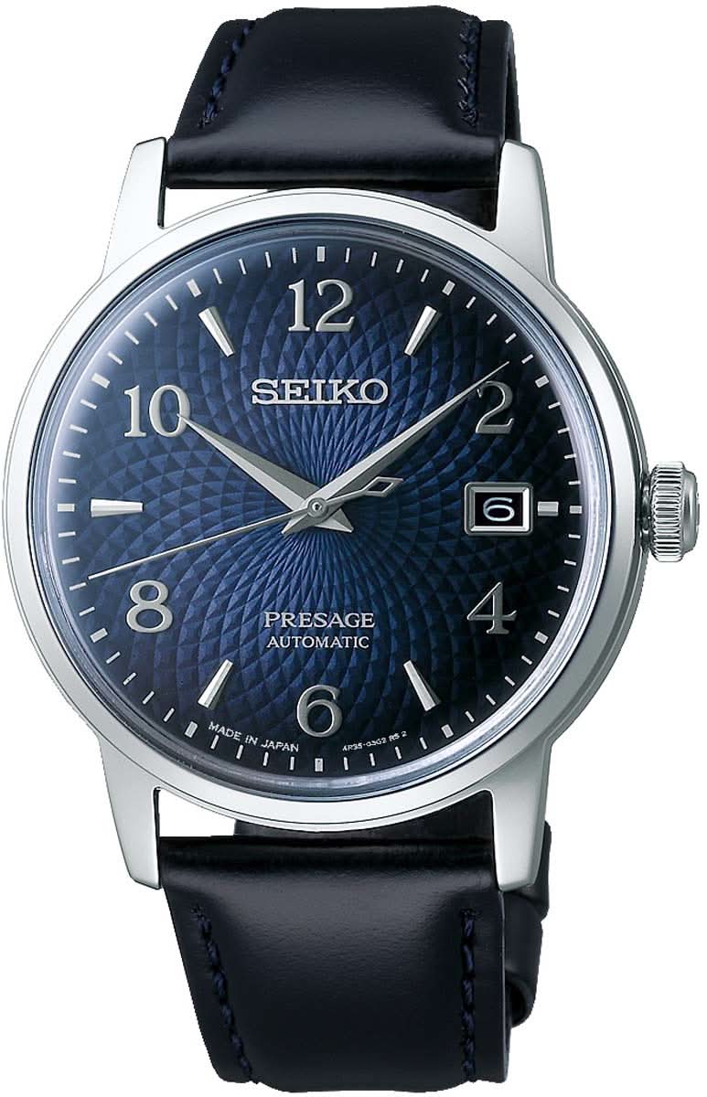 Seiko Presage SRPE43J1 Men's Watch • Automatic Caliber 4R35 • Exclusive Cocktail Dial
